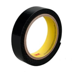 3M Loop Fastener SJ3527N, Black, 1 in x 50 yd, 3 per case