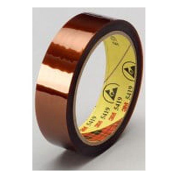 3M Low-Static Polyimide Film Tape 5419 Gold, 12 in x 36 yds x 2.7 mil, 1/Case, Bulk