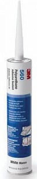 3M MMM 49056, Adhesive Polyurethane, White Industrial Sealant, 1 lb