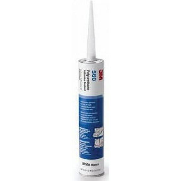 3M MMM 49056, Adhesive Polyurethane, White Industrial Sealant, 1 lb