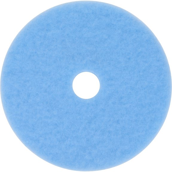 3M, MMM59825, Sky Blue Hi-Performance Burnish Pad 3050, 5 / Carton, Sky Blue