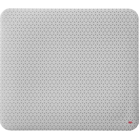 3M MP114-BSD1 9 in. x 8 in. Precise Mouse Pad with Nonskid Back - Gray Bitmap