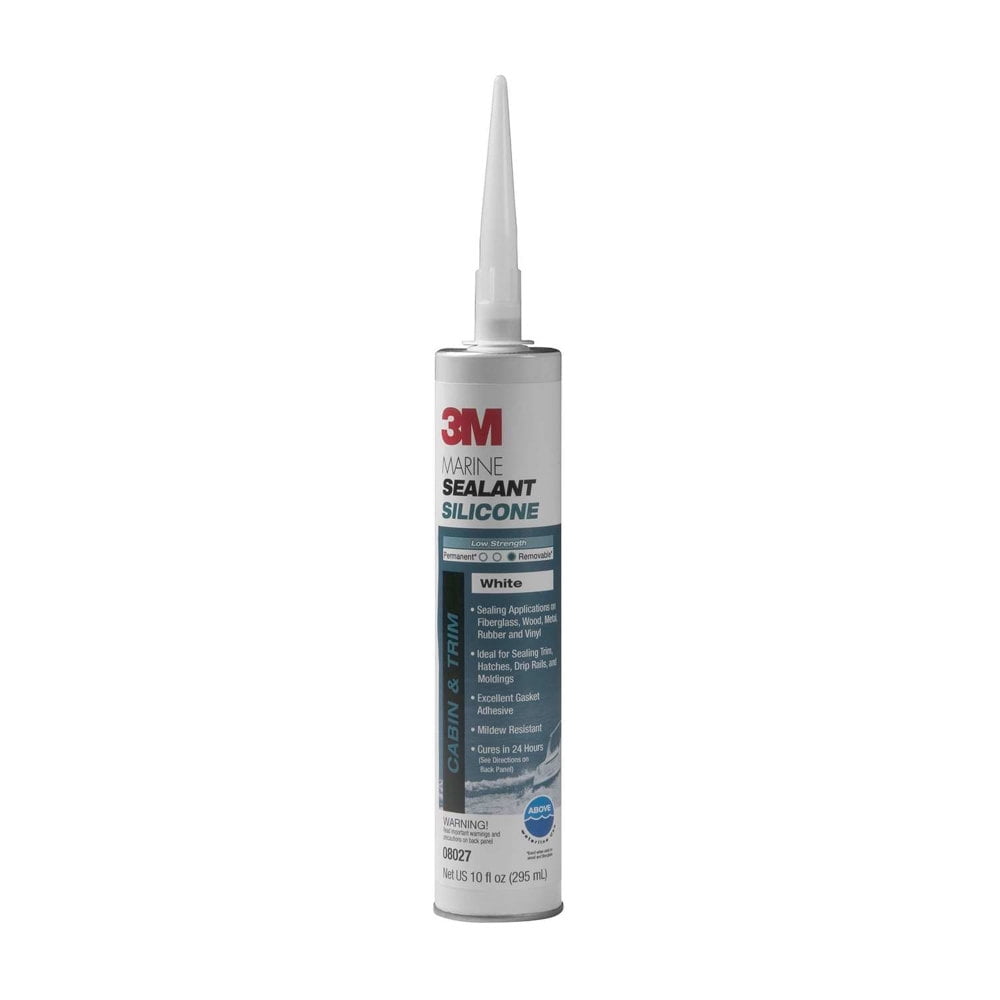 3M Clear Marine Grade Silicone Sealant Paste