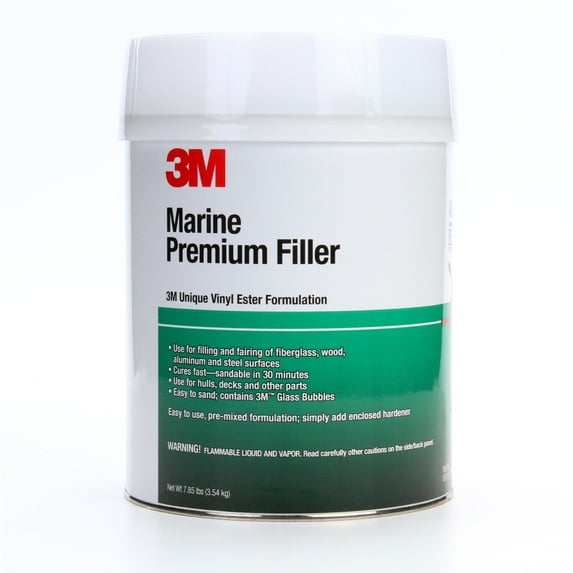 3M Marine Premium Filler, 46006, 1 gal, 4 per case