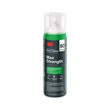 3M Max Strength 90 Contact Adhesive, Heavy Duty Spray, Wall Repair, 12.6 oz