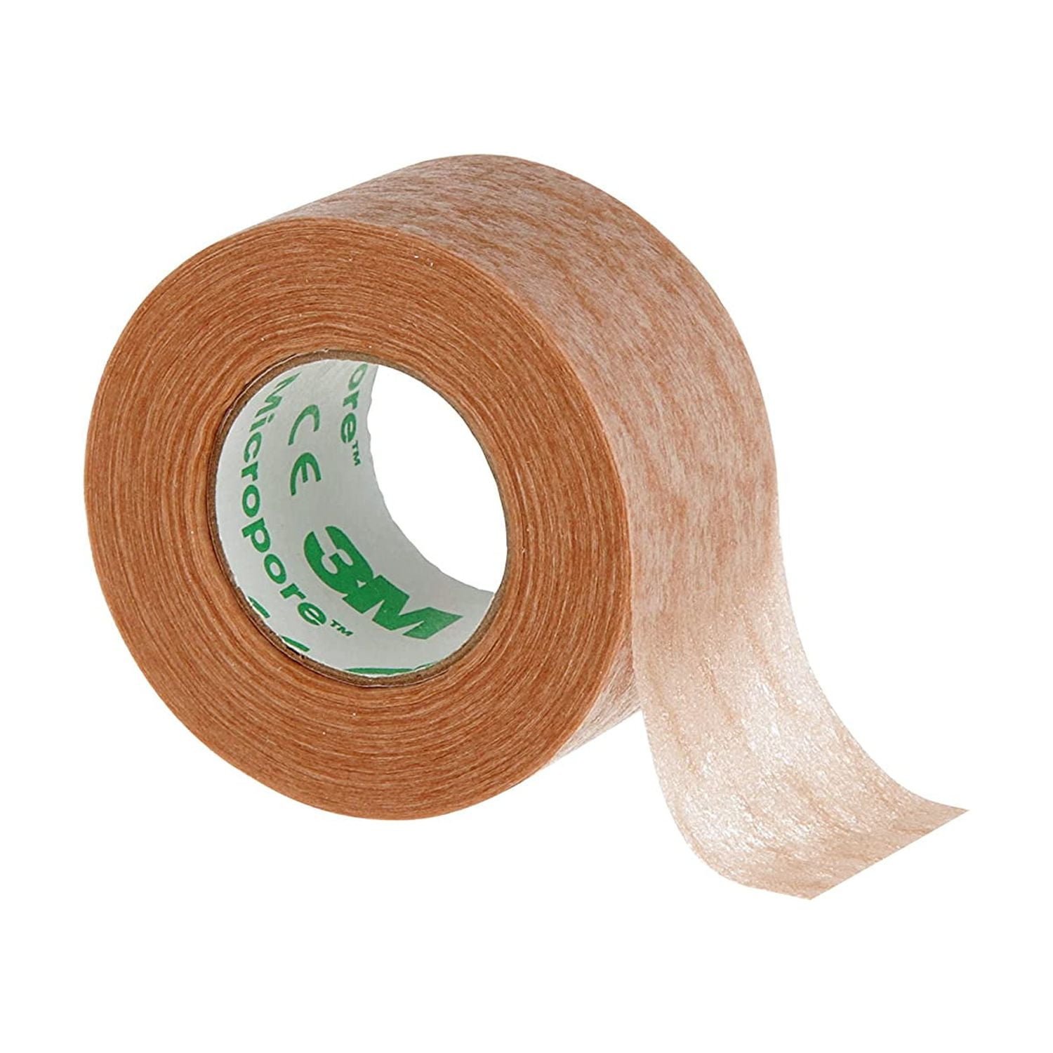 3M Medical Tape Micropore Easy Tear Paper 1 Inch X 10 Yard Tan - 1 Roll - 1533-1