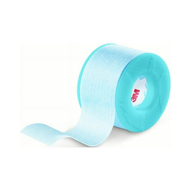 3M Medical Tape Skin Friendly Silicone 2 Inch X 51/2 Yard Blue