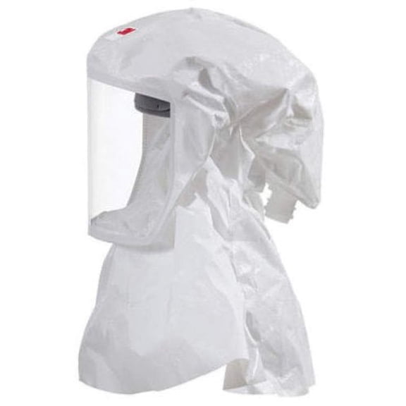 3M Versaflo S-Series White Hood with Integrated Head Suspension Medium/Large Polypropylene
