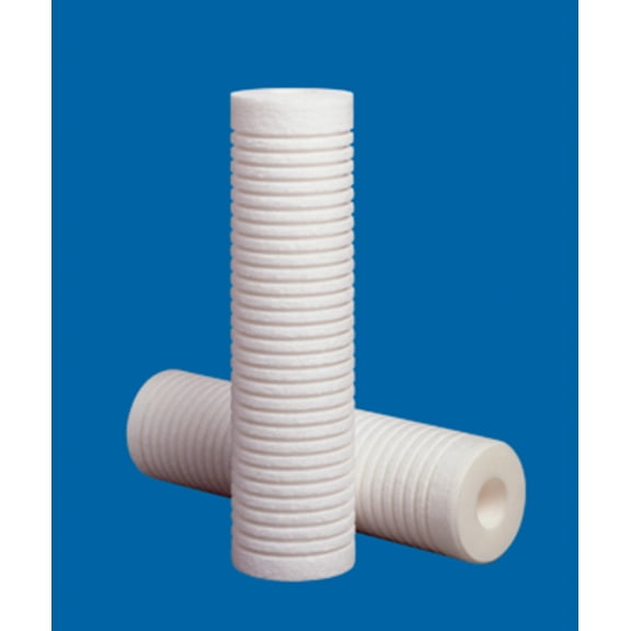 3M Micro-Klean RT Series Filter Cartridge RT20C16G20NN, 20 in, 10UM, Double Open Ended, 50 Per Case