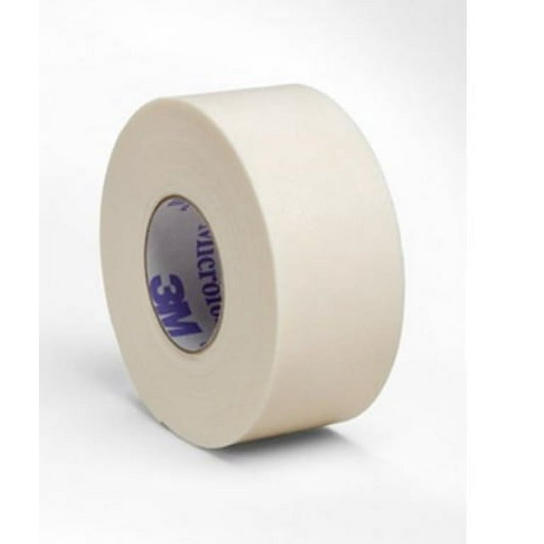 3M Microfoam Medical Surgical Tape, 1 in, Highly Conformable