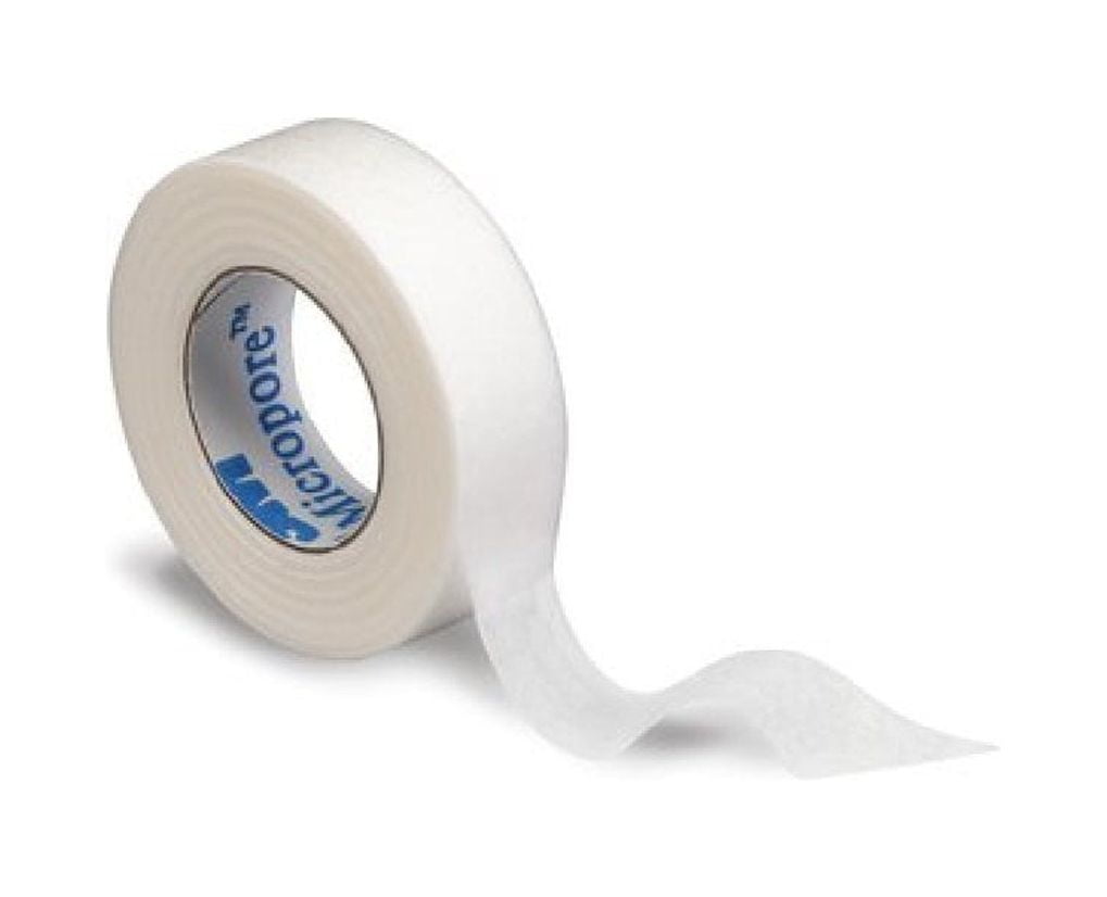 3M Micropore Cloth Medical Tape 1/2" 6 Ct White First Aid Tape