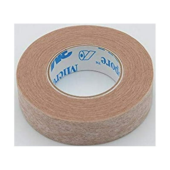 3M Micropore Tan Surgical Tape 0.5" Wide -2 Rolls