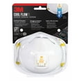 thumbnail image 1 of 3M N95 Respirator 8511, Cool Flow Valve, White, Stretchable, 2 Safety Masks, 1 of 4