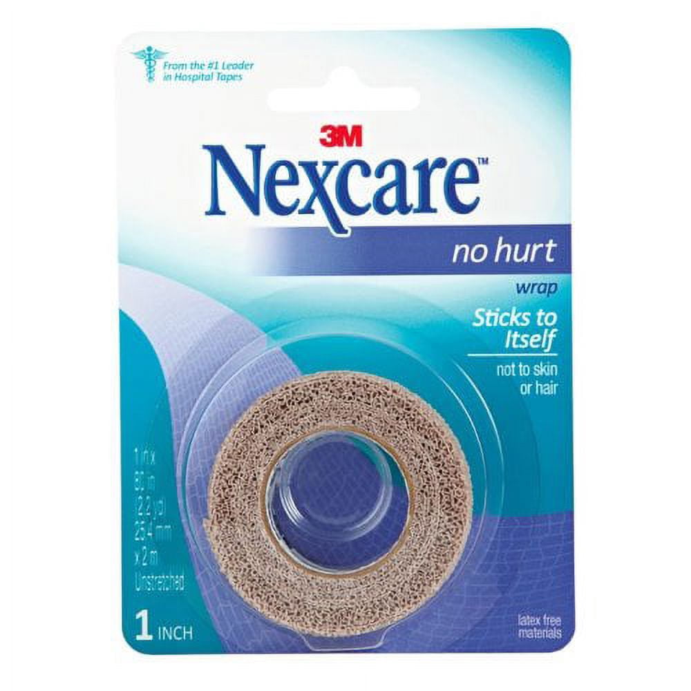 3M NHT-1, Nexcare™ No Hurt Medical Tape, NonSterile, Tan, 24/Box (1084045_BX)
