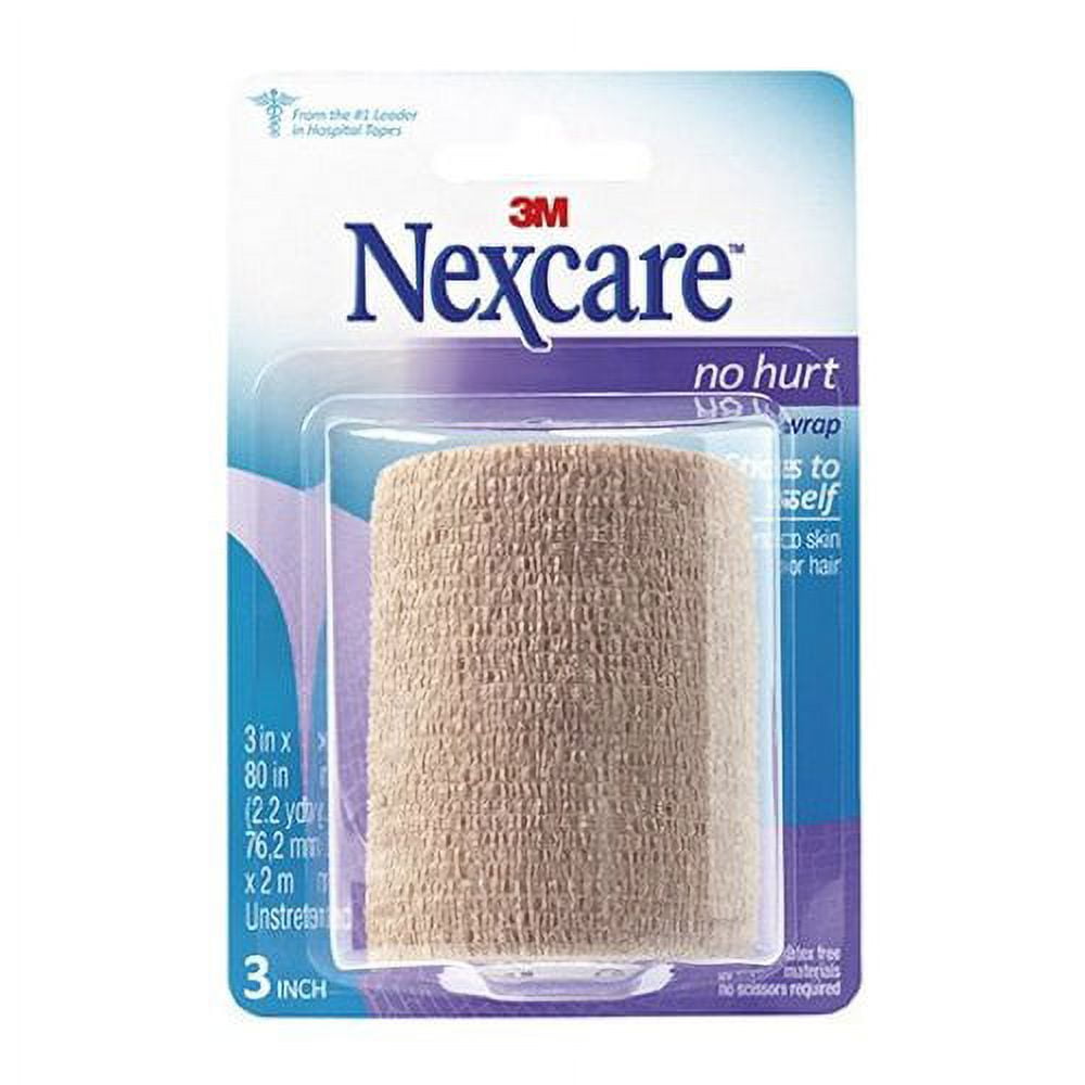 3M NHT-3, Nexcare™ No Hurt Medical Tape, NonSterile, Tan, 12/Box (1084054_BX)