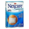 thumbnail image 1 of 3M Nexcare Adhesive Pads Sensitive Skin 3X4"- 4 Pads, 1 of 7