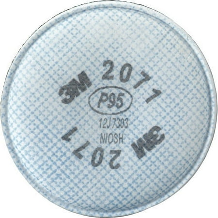 3M OH&ESD 2071 "2000-SERIES" Particulate Filter P95 (5 pairs) - 10 individual Filters
