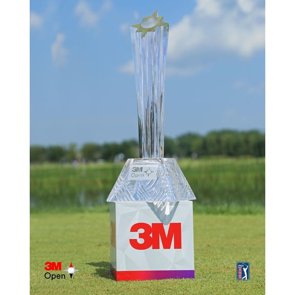 3M Open Unsigned Trophy Photograph