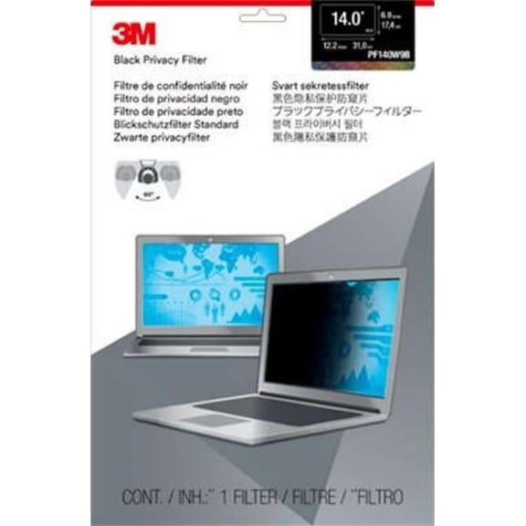 3M Optical Systems Division  Privacy Filter for 14 in. Unframed Laptop & LCD