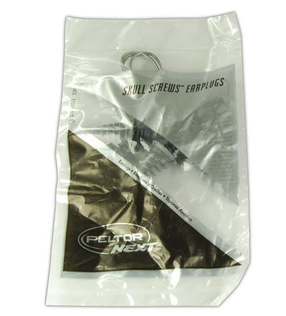 3M P1301 Next Skull Screws Safety Corded Ear Plugs, 120 Pairs