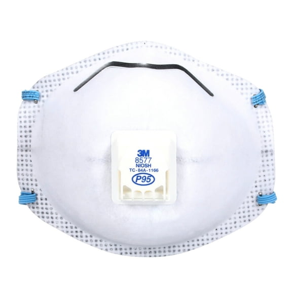 3M P95 Respirator for Paint Odor, Cool Flow Valve, PPE, 2 Masks