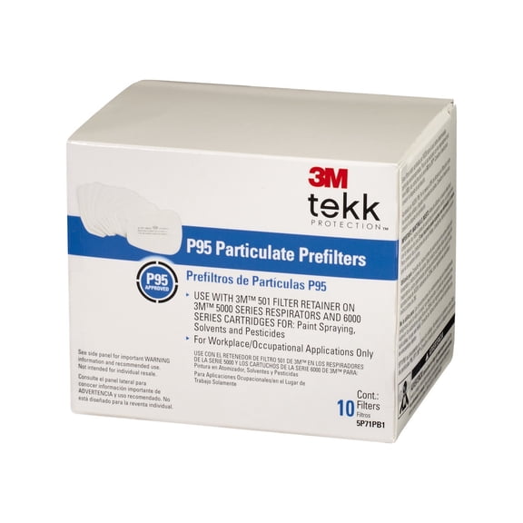 3M Particulate Filter P95 - Respirator Accessory - 10 Pack