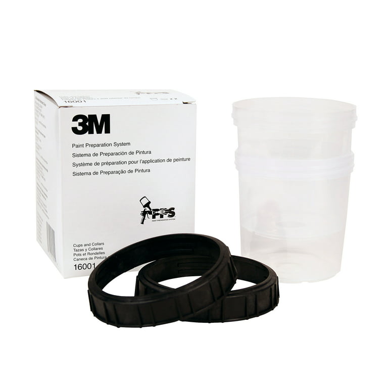 3M PPS (Original Series) Cup & Collar, 16001, Standard, 2 per