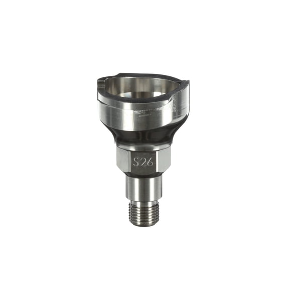 3M PPS Series 2.0 Adapter, 26118, Type S26, 11 mm Male, 1.0 mm Thread, 4 per case