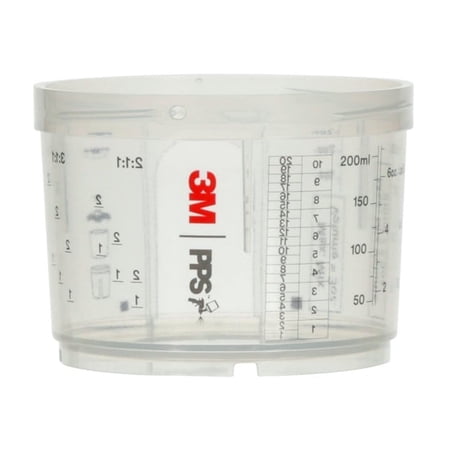3M PPS Series 2.0 Cup, 26115, Mini (6.8 fl oz, 200 mL), 2 cups per carton