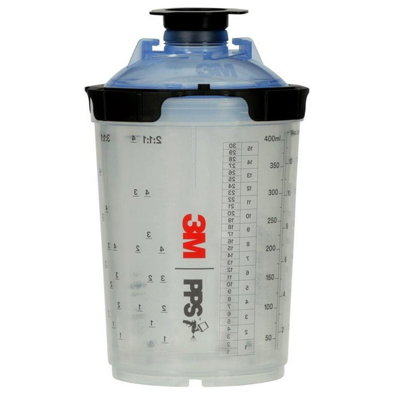 3M - 26312 - PPS Series 2.0 Spray Cup System Kit, Midi (13.5 fl oz, 400 ml), 125 Micron Filter