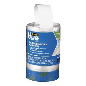 3M PT2093EL-24 Pre-Taped Painter's Plastic