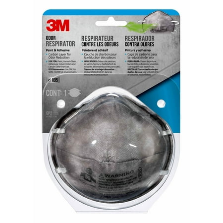 3M Paint Odor Respirator, 1 Disposable Respirator per Pack