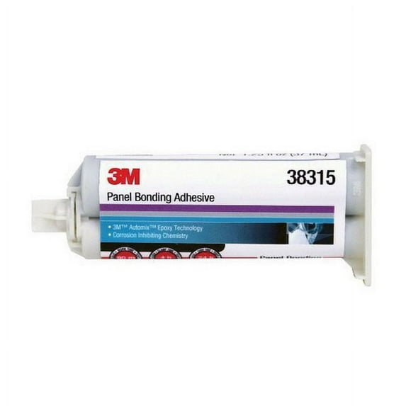 3M Panel Bonding Adhesive, 38315, 50 mL Cartridge,Red, 37.5 Milliliter ...
