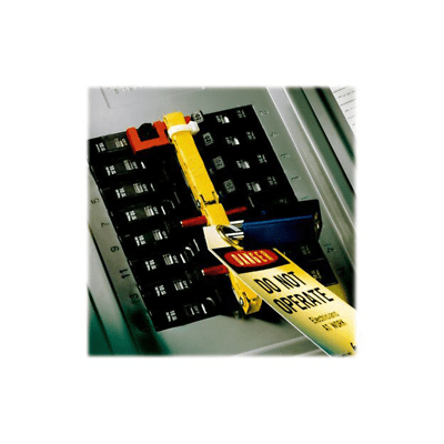3M PanelSafe Lockout System PS-1507, 1-1/2-in Spacing, 7 Slots