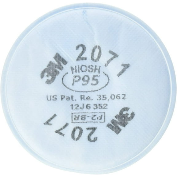 3M Particulate Filter P95 2071 LOT of 3 6 filters