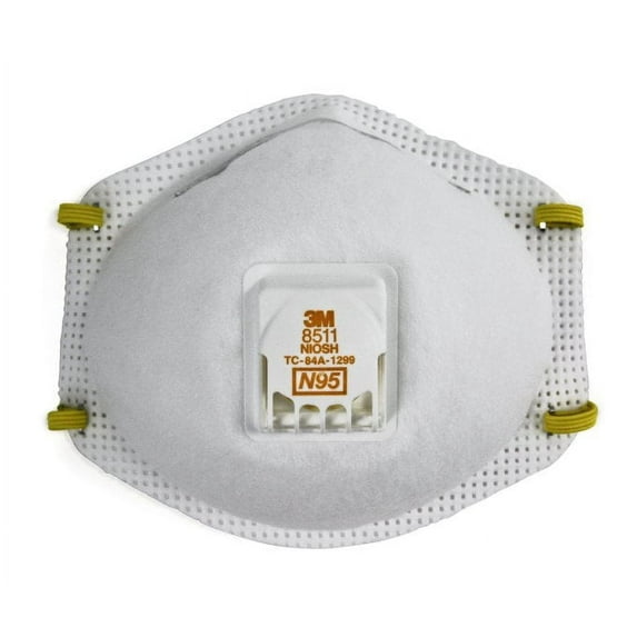 3M Particulate Respirator 8511, N95 (Pack of 80)