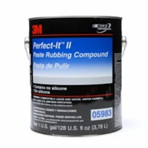 3M Paste Rubbing Compound, 05983, 1 gal, 4 per case