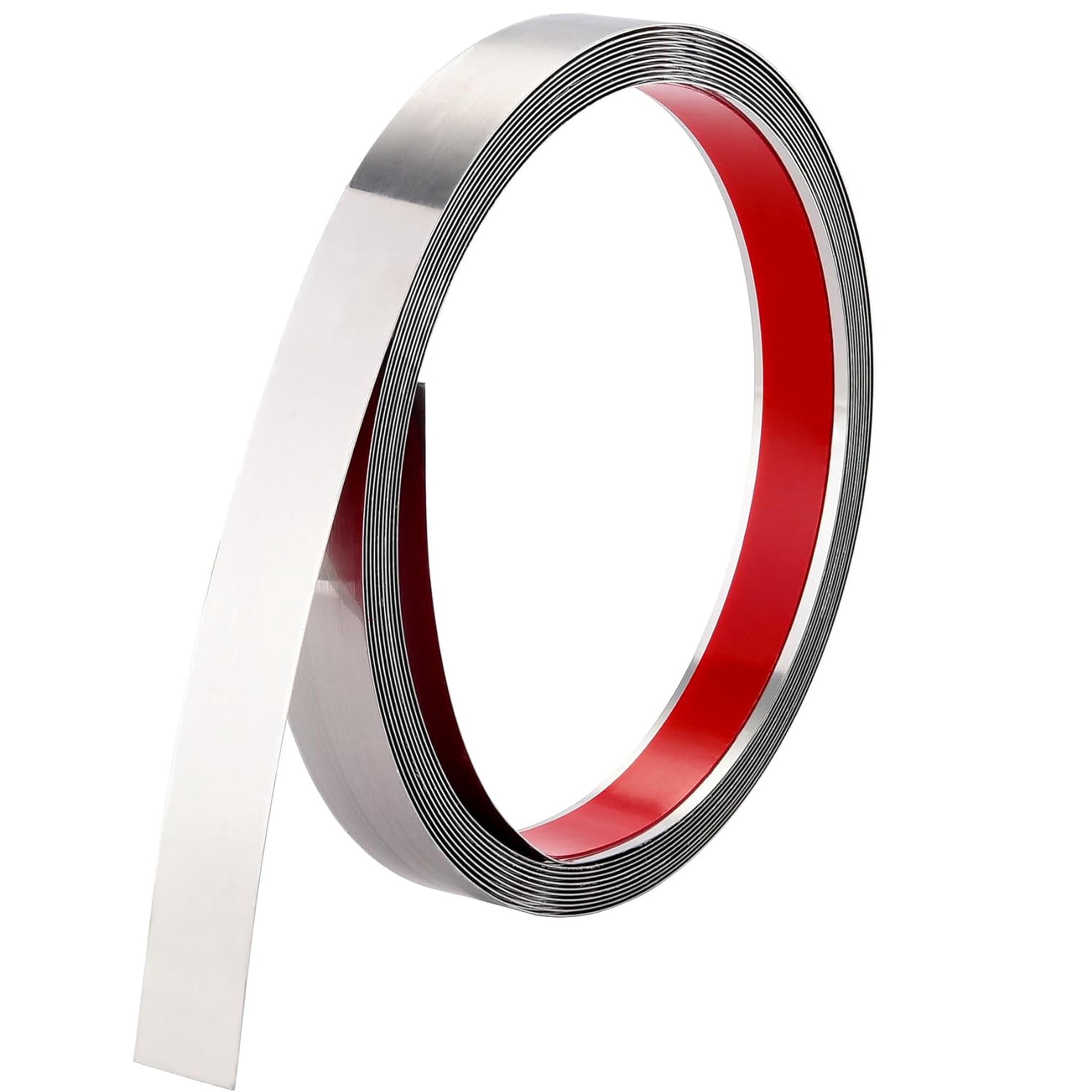 3M Peel and Stick Metal Molding Trim, Self-Adhesive Stainless Steel for ...
