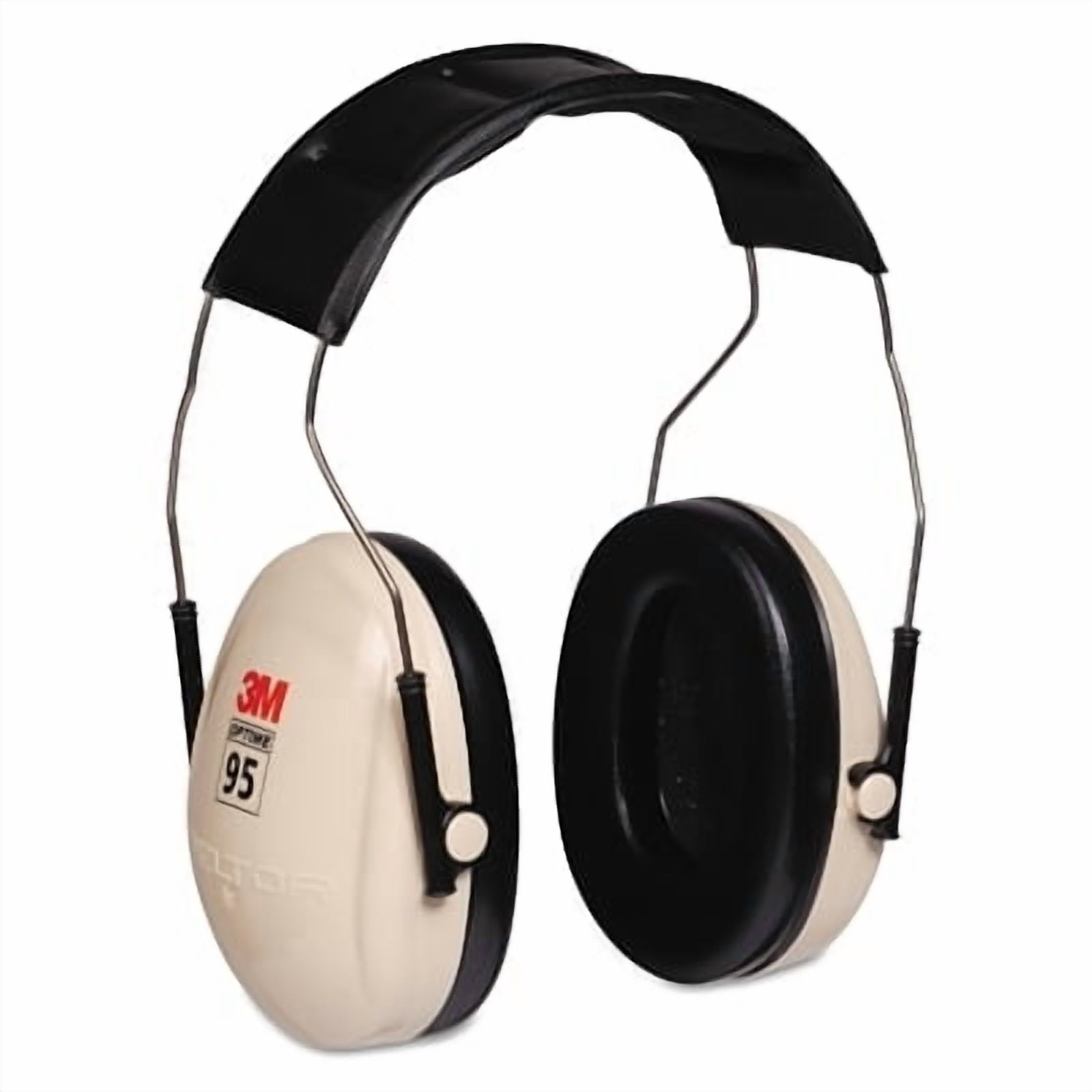 3M Peltor Optime 95 Over-The-Head Earmuffs H6A/V Beige