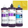 thumbnail image 1 of 3M Perfect It Buffing And Polishing Kit  36060 06094 06068 3M Rubbing Compound, Machine Polish, Ultrafine Polish  Buffing Compound, Car Polishing Kit  Bundled With Kangaroobands Microfiber Cloth, 1 of 5