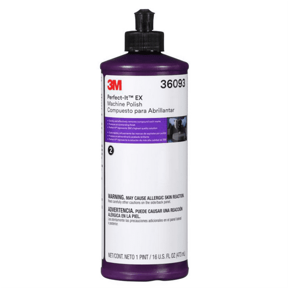 3M Perfect-It 36093 EX Machine Polish, Gray, Liquid