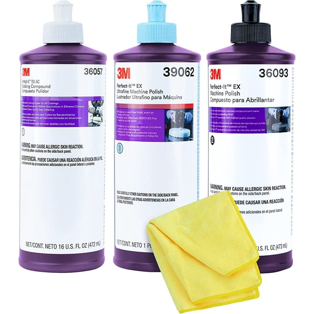3M Perfect It Buffing And Polishing Kit 36057 39062 36093 3M Pint
