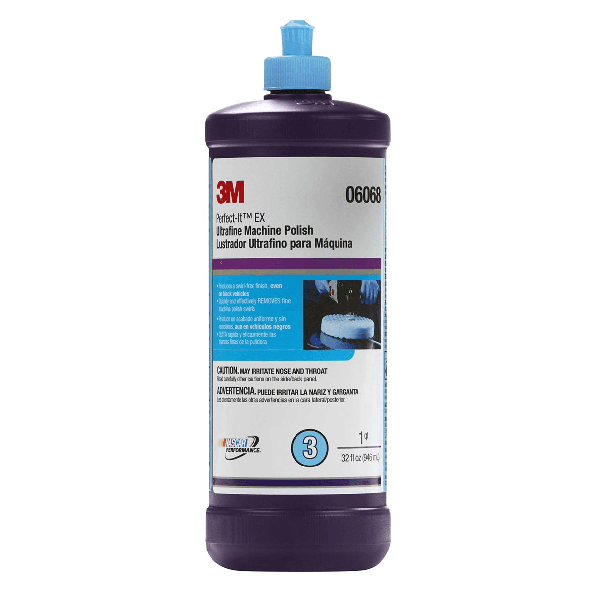 3M Perfect-It EX Ultrafine Machine Polish, 06068, 1 qt (32
