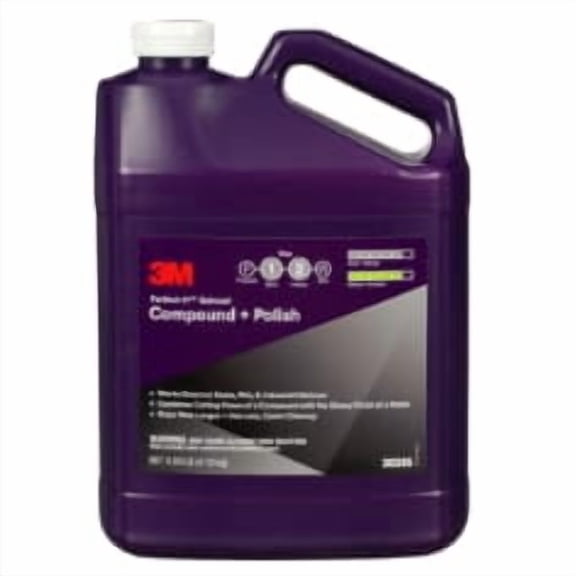 3M Perfect-It Gelcoat Compound + Polish 30345, 1 gal (9.09 lb), 4/Case
