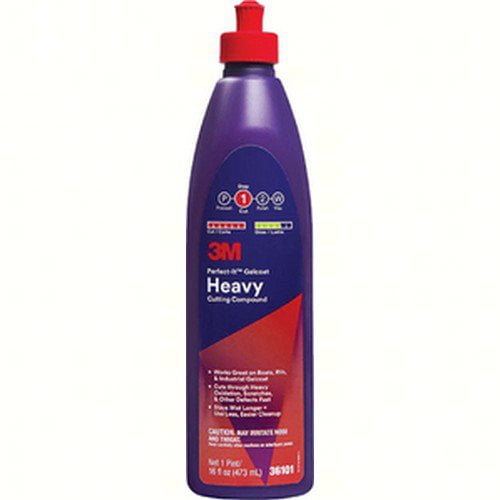3M 36101 Perfect-It Gelcoat Heavy Cutting Compound Pint