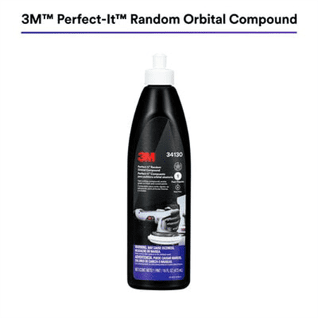 3M Perfect-It™ Random Orbital Compound 34130, 1 Pint (16 fl oz/473 mL)