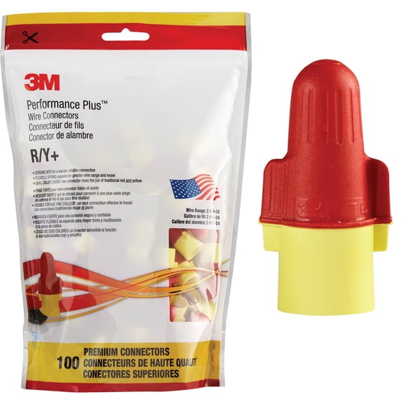 3M Performance Plus Wire Connector - Pack of 8