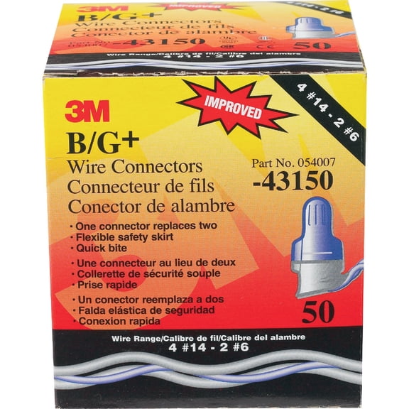 3M Performance Plus Wire Connector - Pack of 8