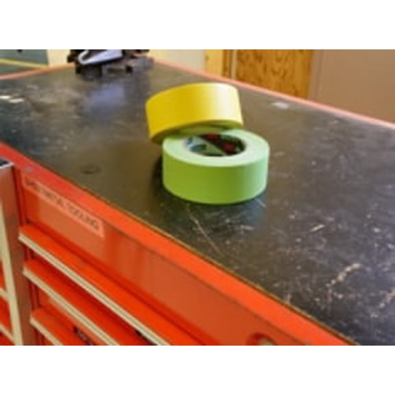 3M Performance Yellow Masking Tape 301+ Log Roll, 1490 mm x 55 m, 1 roll per case Bulk