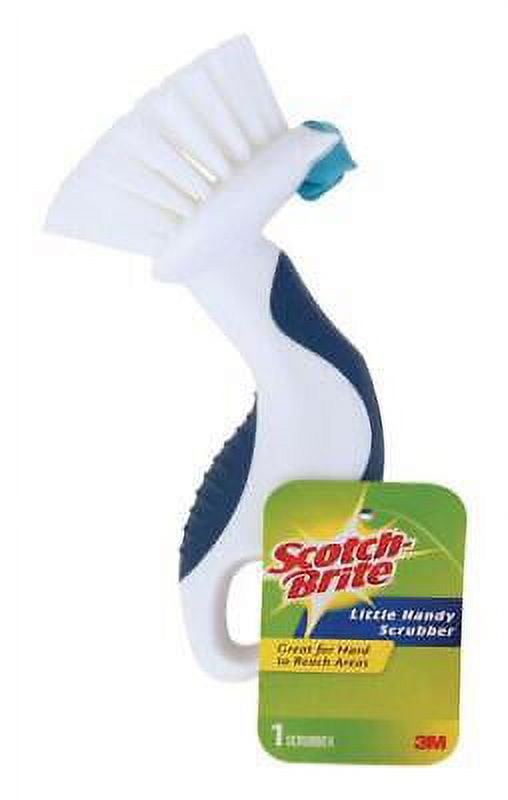 3M Plastic Bristle ScotchBrite Little Handy Scrubber 13.1 H x 2.4 W x
